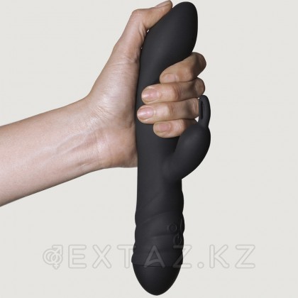 Вибратор-массажер с функцией ротации Twister черный от Adrien Lastic от sex shop Extaz фото 2