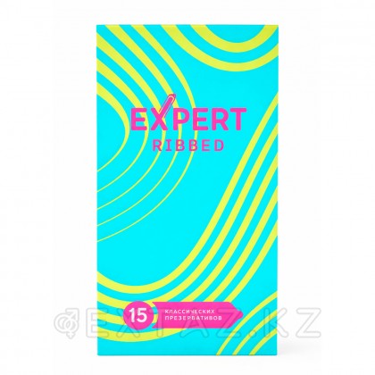 Презервативы EXPERT Ribbed, ребристые, 15 шт от sex shop Extaz