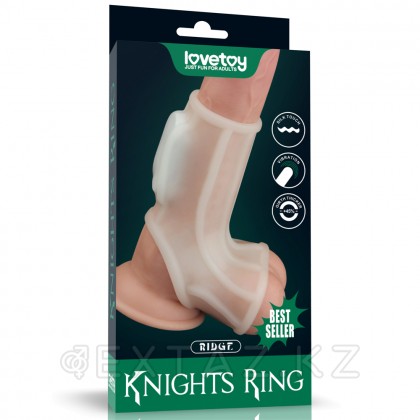 Насадка на пенис с вибрацией Ridge Knights Ring (13,3*2,8) от sex shop Extaz