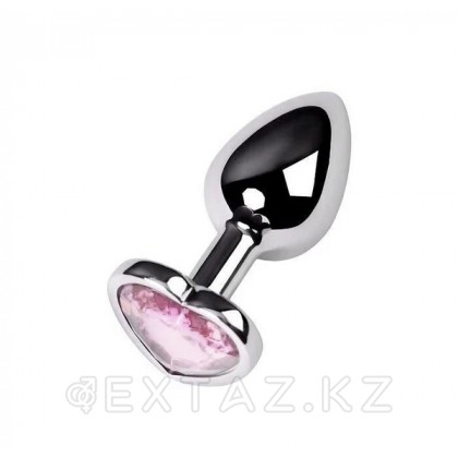 Анальная пробка с розовым кристаллом (размер s) от sex shop Extaz фото 2