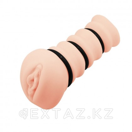 Мастурбатор в виде вагины с 3 кольцами Rossi от sex shop Extaz
