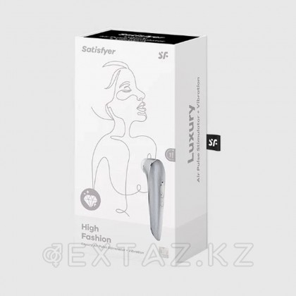 Алюминиевый клиторальный стимулятор Satisfyer High Fashion от sex shop Extaz фото 3