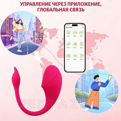 Виброяйцо с управлением через приложение Sharp tail от sex shop Extaz фото 10