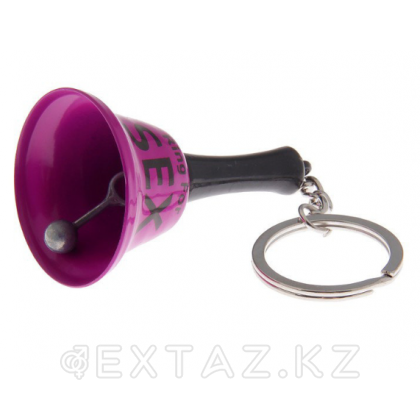Колокольчик настольный Ring for a sex, с брелком, микс, 4х4х6,5 см от sex shop Extaz фото 2