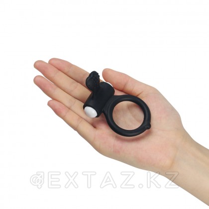 Черное виброкольцо для пениса от sex shop Extaz фото 3