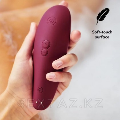 Стимулятор клиторальный Womanizer Classic-2, бесконтактный, бордовый от sex shop Extaz фото 3