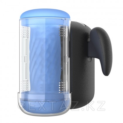 Инновационный робот-мастурбатор Black Knight с функцией пенетрации от Amovibe от sex shop Extaz фото 6