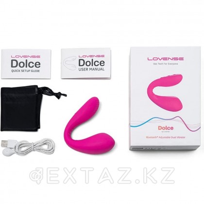 Двойной смарт-вибратор Lovense Dolce (ранее Quake) от sex shop Extaz фото 10