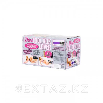 Секс-машина чемодан Diva Tool Box (2 сменные насадки 41 см.) от sex shop Extaz фото 2