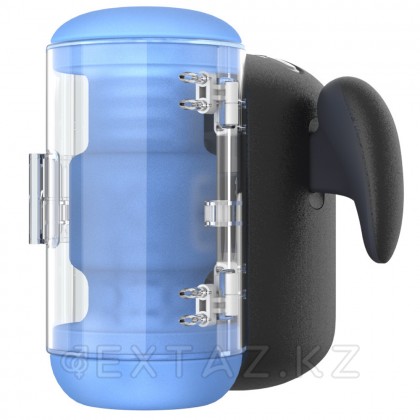 Инновационный робот-мастурбатор Black Knight с функциями пенетрации, вибрации и нагрева от Amovibe от sex shop Extaz фото 3