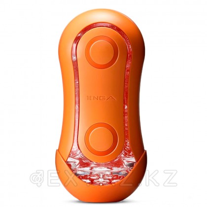 Мастурбатор Tenga Flip ORB Sunset, оранжевый от sex shop Extaz
