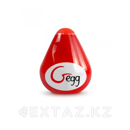 Gvibe Gegg Red - мастурбатор яйцо, 6.5х5 см (красный) от sex shop Extaz
