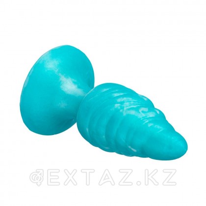 Анальная пробка Fantasy Melty от Silexd, бирюзовая от sex shop Extaz фото 2