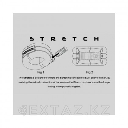 Вибро кольцо Bathmate Vibe Ring - Stretch от sex shop Extaz фото 3