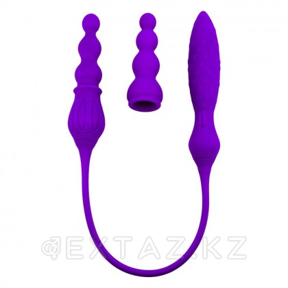 Двойной вибратор Adrien Lastic 2X с пультом ДУ от sex shop Extaz фото 5