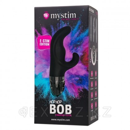 Вибратор Mystim Hop Hop Bob с электростимуляцией, черный от sex shop Extaz фото 2