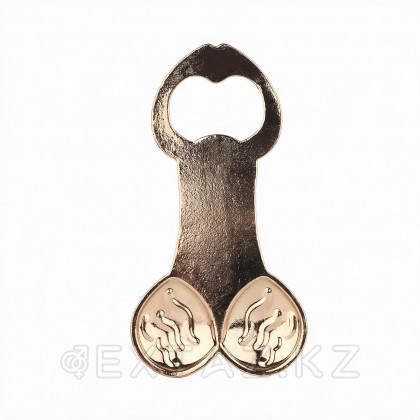 Открывашка «Маленький помощник», 11,5×6 см, цвет золотой от sex shop Extaz