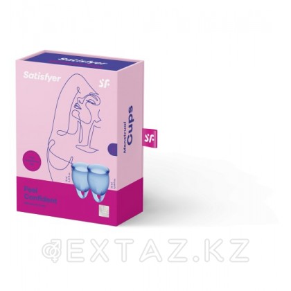 Набор менструальных чаш Satisfyer Feel confident 15 мл, 20 мл. от sex shop Extaz фото 2