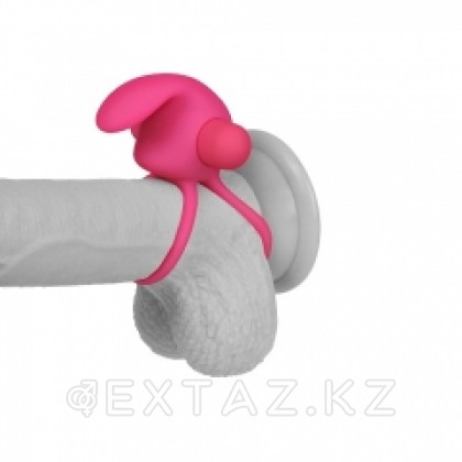 Эрекционное виброкольцо Power DUO clit cockring (розовый) от sex shop Extaz фото 5