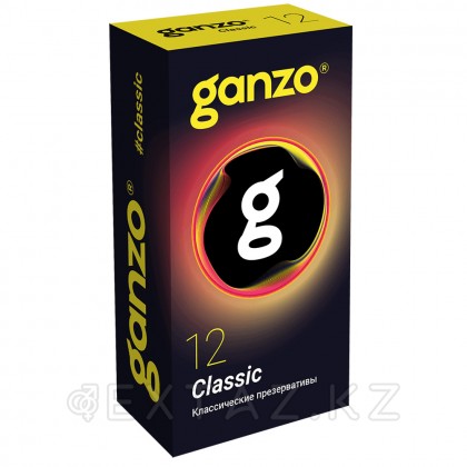 Презервативы Ganzo Classic с обильной смазкой, 12 шт. от sex shop Extaz