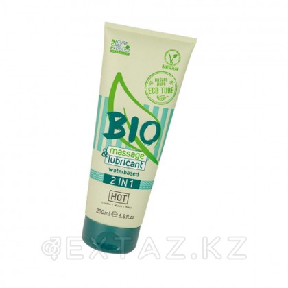 Интимный массажный гель 2 в 1 HOT BIO на водной основе 200 мл. от sex shop Extaz фото 2