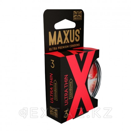 Презервативы MAXUS X-Edition AIR Ultra thin, ультратонкие, 3 шт от sex shop Extaz фото 3