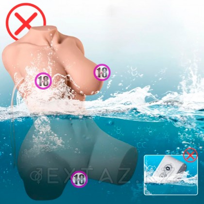 Сексуальное женское тело с двойным входом для мастурбации Miss perfection от sex shop Extaz фото 5
