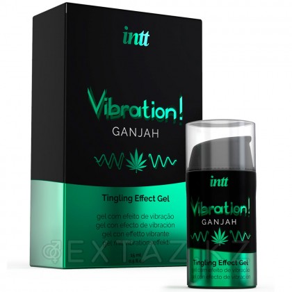 Жидкий интимный гель с эффектом вибрации Ganjah, 15 мл от sex shop Extaz фото 4