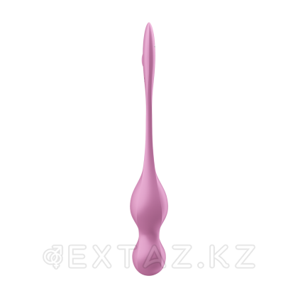 Тренажер для интимных мышц с вибрацией Satisfyer Love Birds 1 розовый (Connect App) от sex shop Extaz фото 2