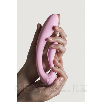 Двойной вибратор G-WAVE розовый от Adrien Lastic от sex shop Extaz фото 3