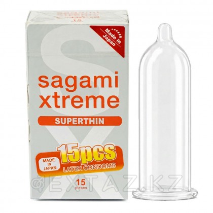 Презервативы SAGAMI Xtreme 0.04мм ультратонкие 15шт. от sex shop Extaz