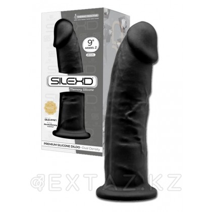 Фаллоимитатор с двойной плотностью Model 2 от SILEXD черный (22,8*5,4 см.) от sex shop Extaz фото 8