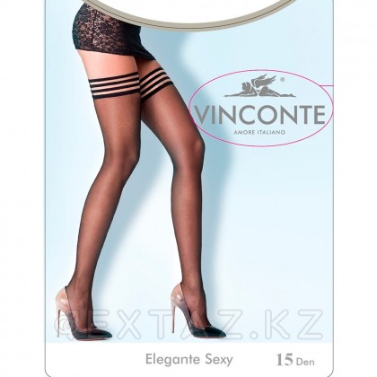 Чулки женские Vinconte , 4L (46-48), 15 ден от sex shop Extaz фото 2