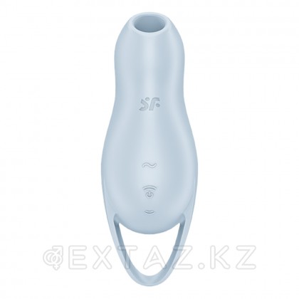 Клиторальный стимулятор с вибрацией Pocket Pro 1 от Satisfyer голубой от sex shop Extaz фото 6