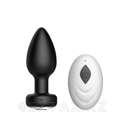 Анальная вибропробка с пультом ДУ от sex shop Extaz фото 4