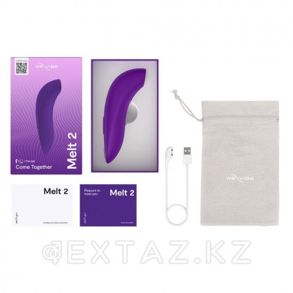 Бесконтактный клиторальный стимулятор We-Vibe Melt 2 фиолетовый от sex shop Extaz фото 11