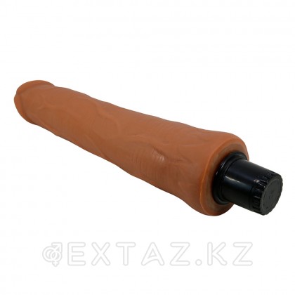 Реалистичный вибратор Alfredo Sliding skin, 25*4 см от sex shop Extaz фото 2