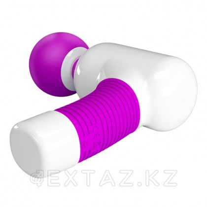 Универсальный вибромассажер Super power 7 режимов вибрации (бело-фиолетовый) от sex shop Extaz фото 8