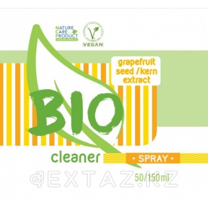 Органический очищающий спрей с дезинфицирующим эффектом HOT BIO CLEANER HOT 50 мл. от sex shop Extaz фото 2