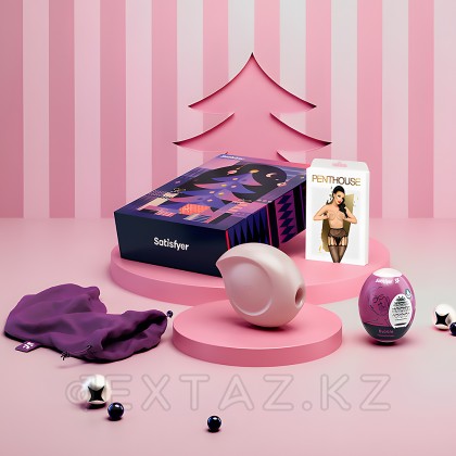 Новогодний адвент календарь для пары от Satisfyer Advent Box (4 предмета) от sex shop Extaz фото 2