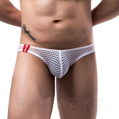 Мужские трусы из дышащей сетки белые (S) от sex shop Extaz
