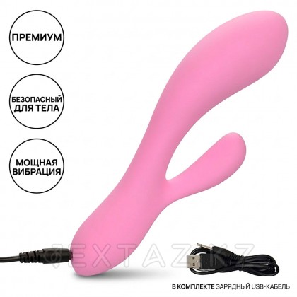 Вибратор-кролик ультрагибкий CalExotics Contour Zoie, 10.75 x 3.25 см от sex shop Extaz фото 11