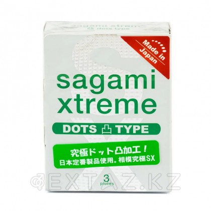 Презервативы SAGAMI Xtreme Type-E 3 шт. (точечные) от sex shop Extaz