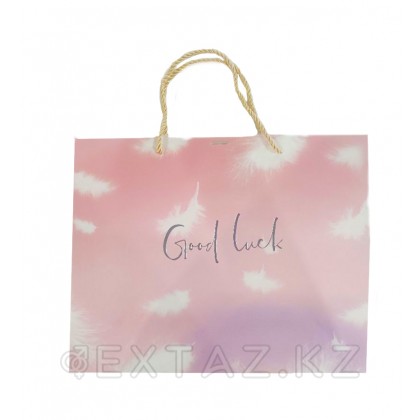 Пакет подарочный, розовый от sex shop Extaz