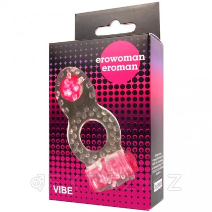Эрекционное кольцо с вибрацией «Erowoman» от sex shop Extaz фото 3