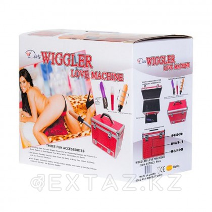 Секс-машина чемодан Diva Wiggler (2 насадки, 17 см) от sex shop Extaz фото 4