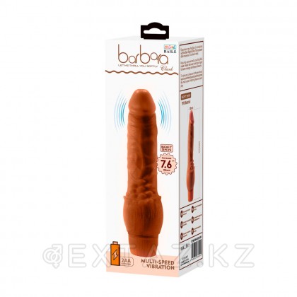 Реалистичный вибратор Clark мультискоростной, 19,5 см от sex shop Extaz фото 6