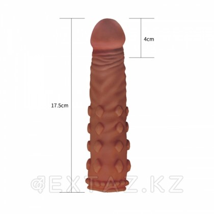 Насадка на пенис Pleasure X-TENDER (18*4,1) от sex shop Extaz фото 4