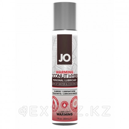 Водно-кокосовый лубрикант с согревающим эффектом JO Lubric Coco-Hybrid Warming 30 мл. от sex shop Extaz