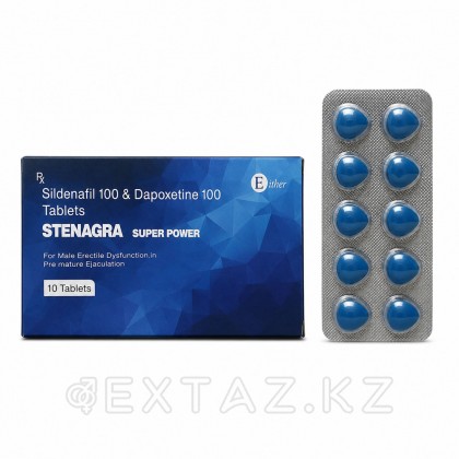 Мужской препарат STENAGRA (Sildenafil & Dapoxetine) 10 табл. от sex shop Extaz